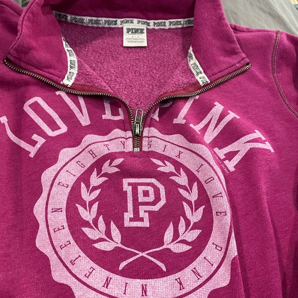 PINK by VS 3/4 sweatshirt size small - Picture 2 of 3